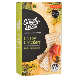 [SW027c] Simply Wize - Crispy Crackers - Herbs de Provence