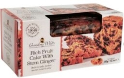 [GW09] Grandma Wild - Christmas - Cakes - Rich Fruit Cake with Stem Ginger