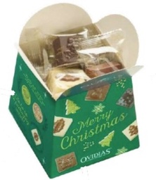 [OD50] Ovidas - Christmas - Gift Box - Merry Christmas - Assort Choc Squares