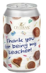 [OD61] Ovidas - Gift Can - Thank You for being my Teacher - Pralines