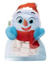 [TG52c] The Gommy Factory - Christmas - Confectionery - Snowman - Strawberry Cream Chews