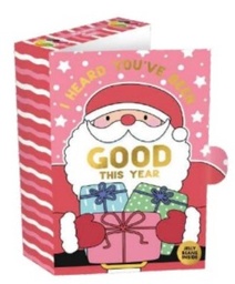 [TK62] Treat Kitchen - Christmas Confectionery - Message Card - Heard You've Been Good