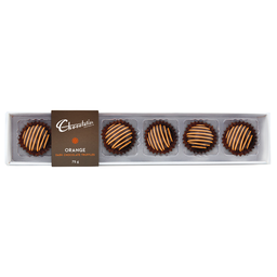 [CLT074c] Chocolatier - Specialty Gifting - Dark Orange Truffles - 6 Pack