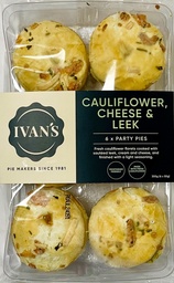 [IP49c] Ivans - Retail - Cauliflower Cheese & Leek Party Pies