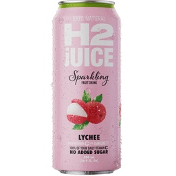 [HJ04c] H2 Juice - Sparkling Juice - Lychee