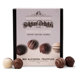 [BG027] Belgian Delights - Gift Box - Alcohol Free Truffles (12pc)