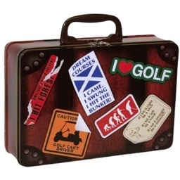 [GW102] Grandma Wild - Seasonal - Gift Tin - Golf Caddy Case - Assort Biscuits