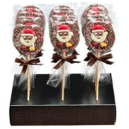[CF01c] Chef Du Chocolate - XMas Lollipops - Santa