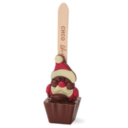 [CO53c] CHCO - Christmas - Chocolate Spoons - Milk Choc Santa