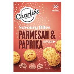 [UC032] Charlies - Cheese Bites -  Parmesan & Paprika