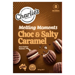 [UC071] Charlies - Choc & Salty Caramel Mini Melting Moments