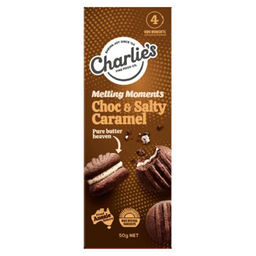 [UC091] Charlies - Choc & Salty Caramel Mini Melting Moments