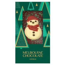 [RR238c] Melbourne Chocolate - Gift - Xmas - Choc Blocks - Snowman