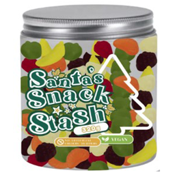 [MS01] Mason Sweet Co - Christmas Confectionery - Santas Snack Stash - Fruit Gummies