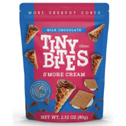 [TB06] Tiny Bites - Christmas Confectionery - Waffle Cones - Smores Flavoured Filled
