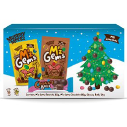 [MU51c] Mummy Meegz - Christmas - Gift Selection - M'z Gems Peanuts, M'z Gems Chocolate & Choccy Balls