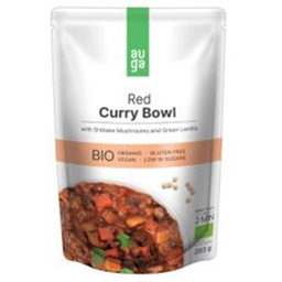 [AO03c] Auga Organic - Curry Bowl - Red with Shitake & Lentil