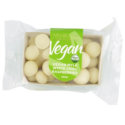 [RR055] Melbourne Chocolate - Vegan Mylk White Choc Raspberry Jellies