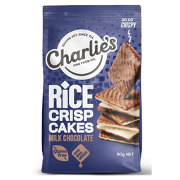 [UC010] Charlies - Rice Crisp Cakes - Milk Chocolate