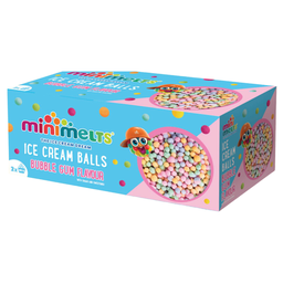 [ML01c] Mini Melts - Ice Cream Balls Box Set - Bubblegum