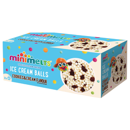 [ML02c] Mini Melts - Ice Cream Balls Box Set - Cookies & Cream