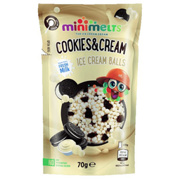 [ML11c] Mini Melts - Ice Cream Balls Pouch - Cookies & Cream
