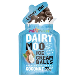 [ML27c] Mini Melts - Large Ice Cream Balls Pouch - Dairy Moo Coconut